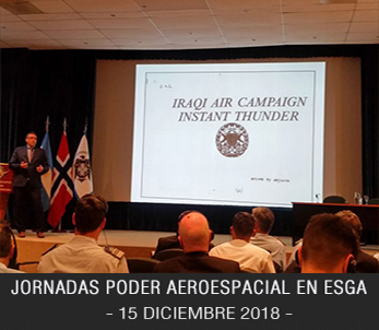 Jornadas sobre Poder Aeroespacial en la ESGA